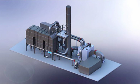  RTO蓄热式燃烧废气处理