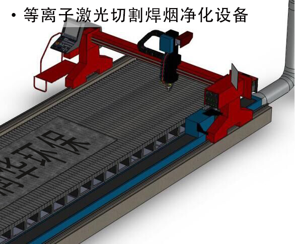 柳州xx厂 等离子激光切割焊烟净化
